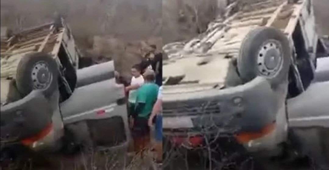 Veículo com equipe de Gusttavo Lima capota após show na Paraíba; cantor não estava no carro